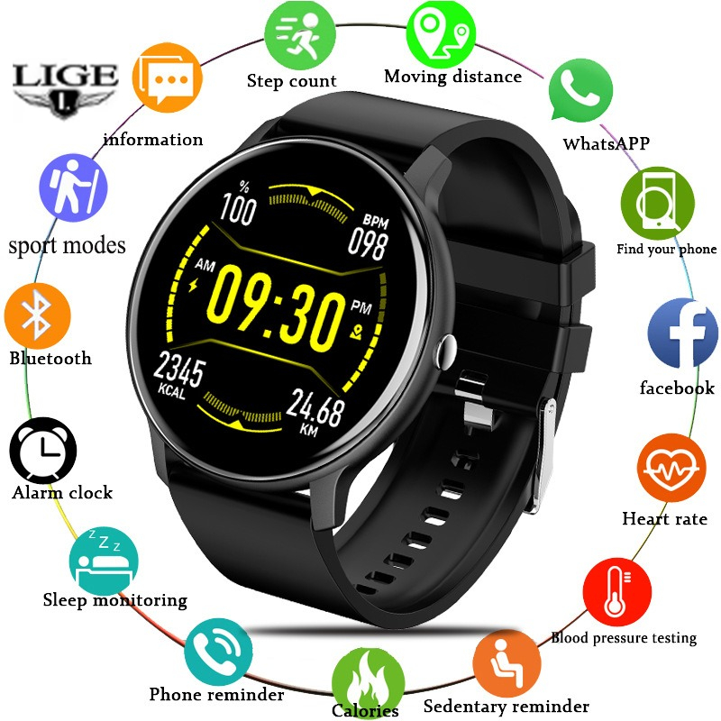 LIGE Marka Akıllı Saat, Kadın  - Smartwatch Watches Brands For Women incelemesi ve fiyatı