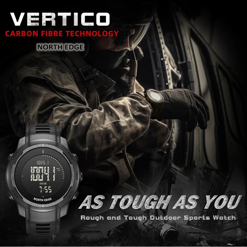 NORTH EDGE VERTICO Altimetreli - Altimeter Compass Watch incelemesi ve fiyatı