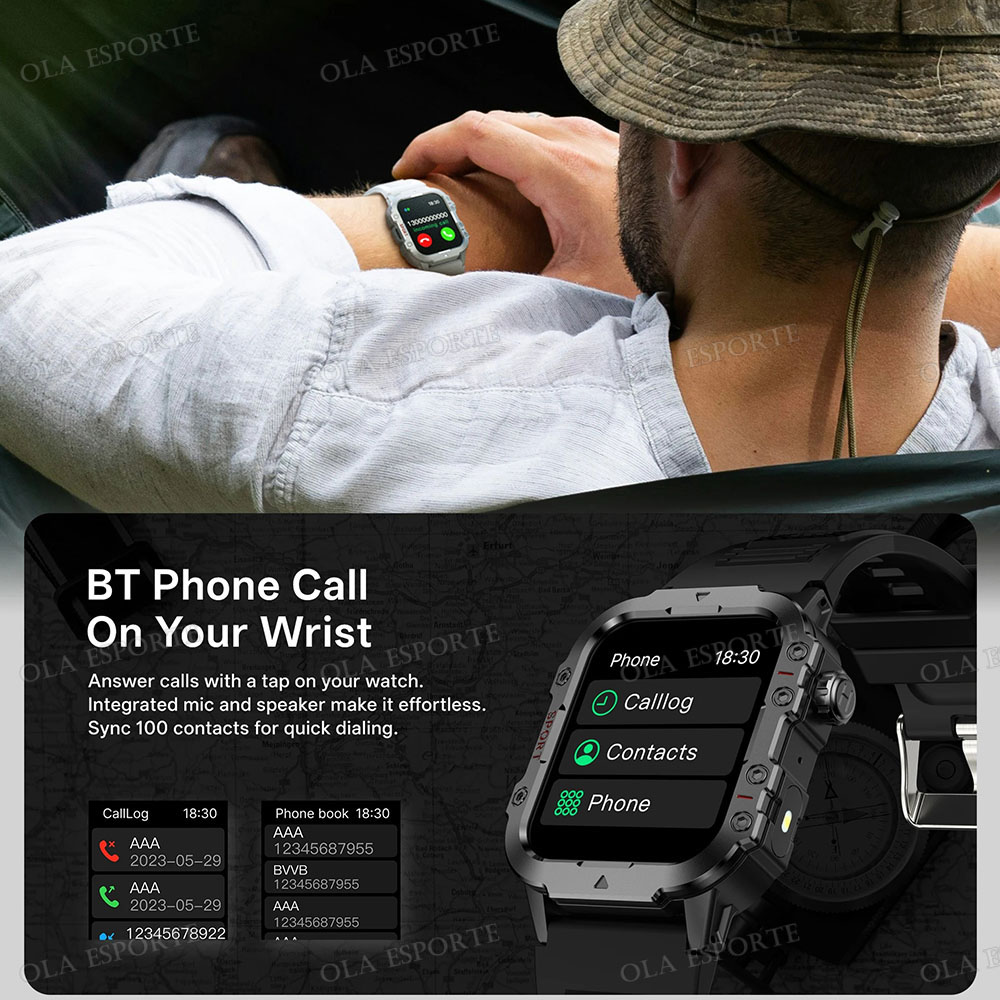 2026 Yeni Sağlam Askeri GPS Ak - Smartwatch Watches For Women With Gps incelemesi ve fiyatı