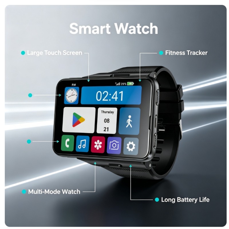 S999 Plus Akıllı Saat, 4G Andr - Smartwatch Watches For Women With Gps incelemesi ve fiyatı