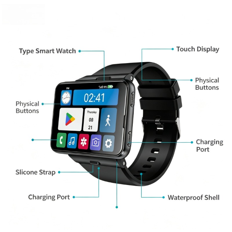 S999 Plus Akıllı Saat, 4G Andr - Smartwatch Watches For Women With Gps incelemesi ve fiyatı