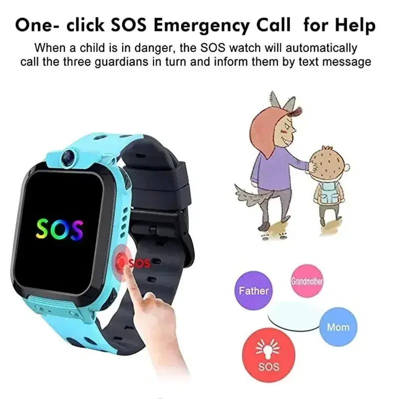 Lenovo Yeni Akıllı Saat, SOS,  - Smartwatch Watches For Kids With Gps incelemesi ve fiyatı