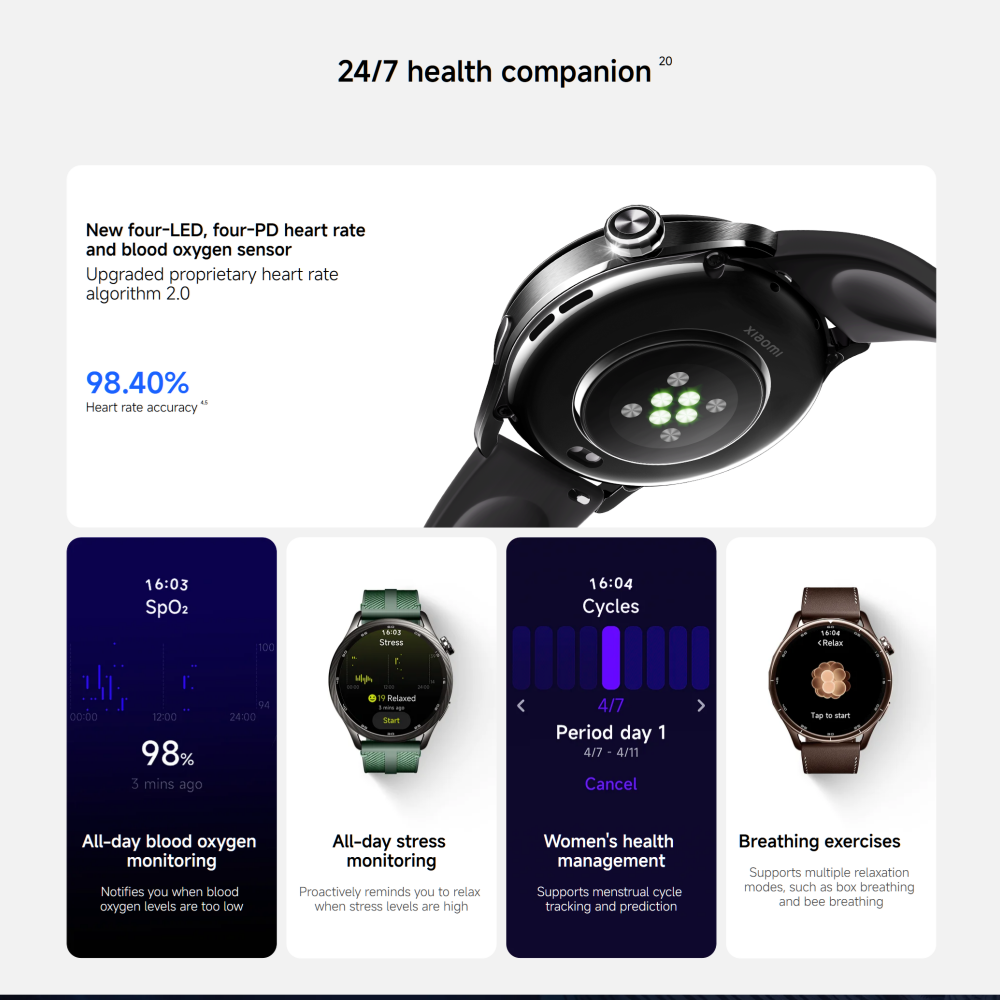Global Versiyon Xiaomi Watch S - Timex Watches Smartwatch incelemesi ve fiyatı